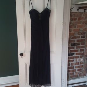 Black Beaded Dress